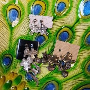 Vintage Post Western Earrings